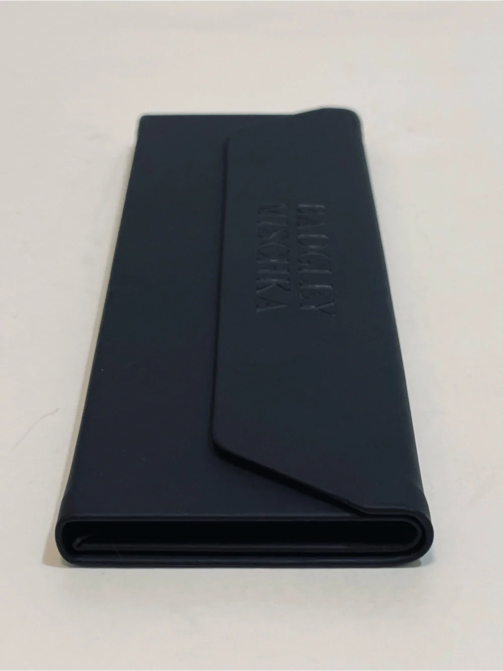 Badgley Mischka Black Trifold Eyewear Case